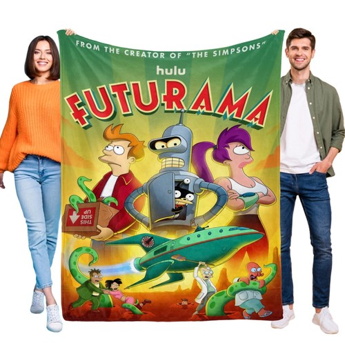 Futurama coperta flanella - coperta, in